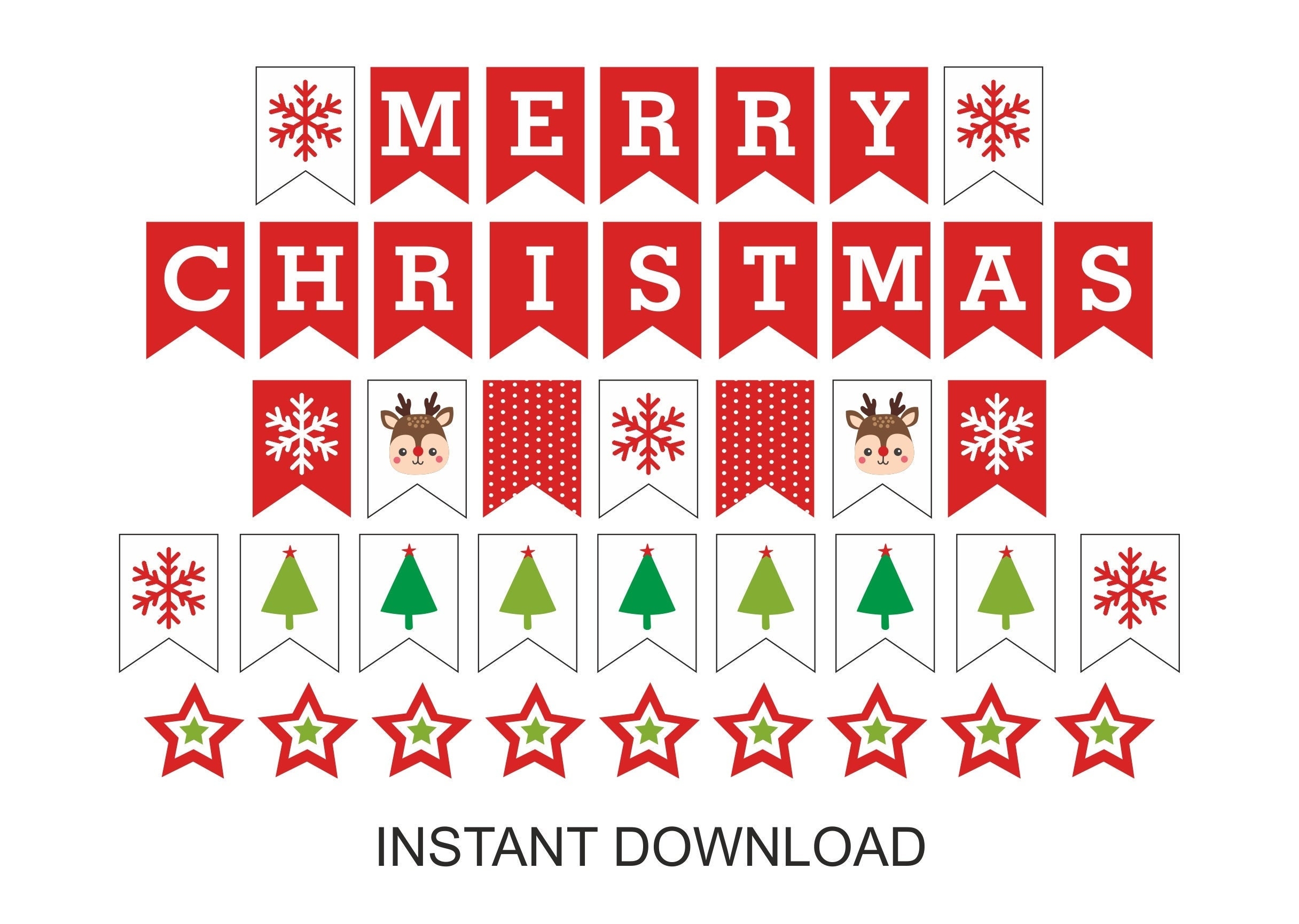 Free Printable Christmas Banner Templates Free Printable Christmas Banner Templates
