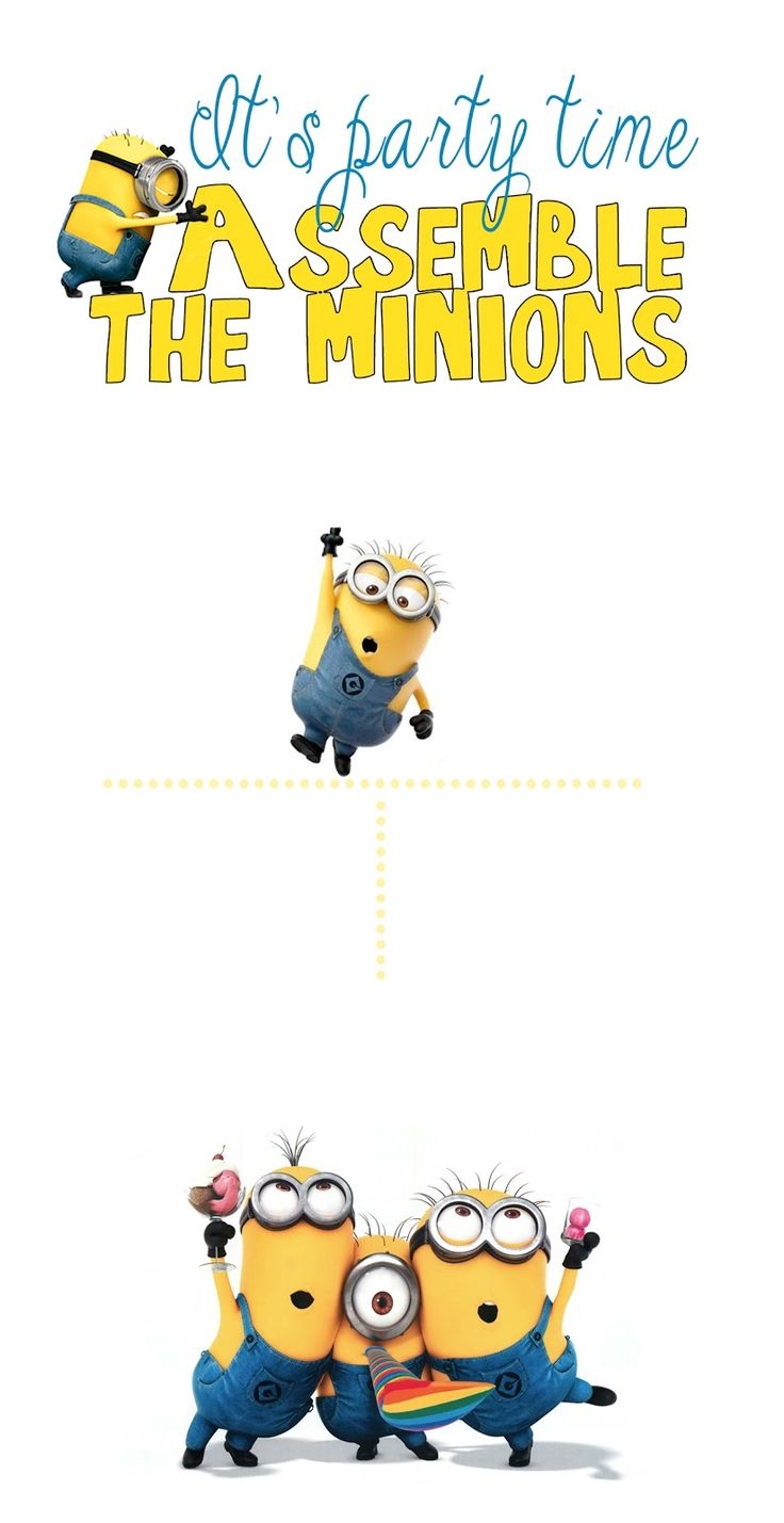 Minion Invite Template