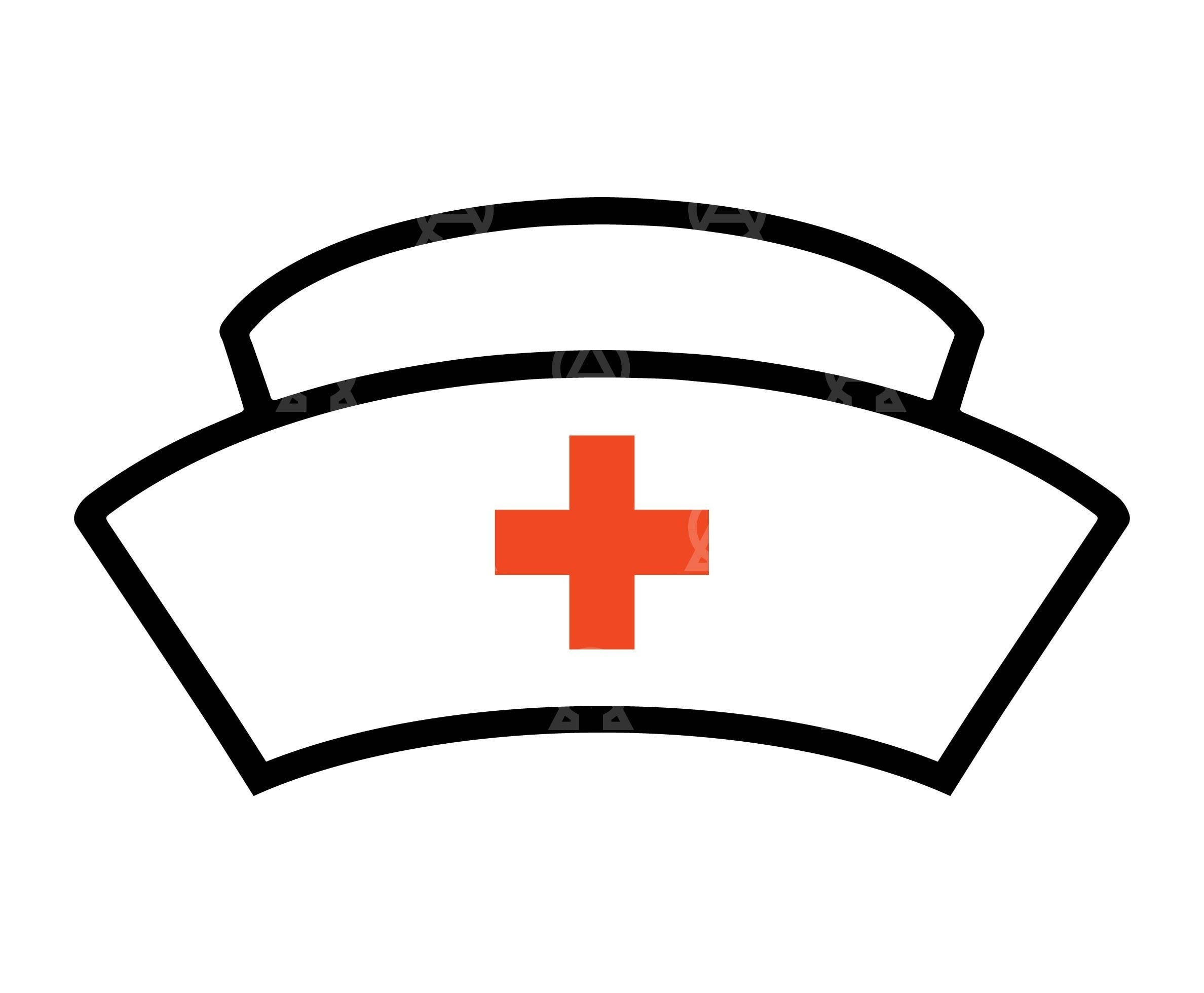 Nurse Hat Printable Template Nurse Hat Printable Template