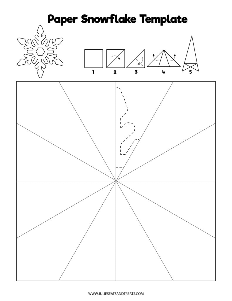 Paper Snowflake Templates FREE TEMPLATES Kids Activity Zone