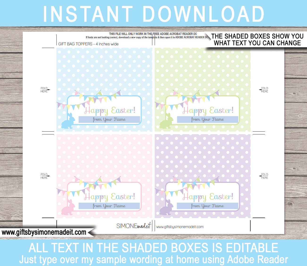 Free Printable Treat Bag Topper Template Free Printable Treat Bag Topper Template