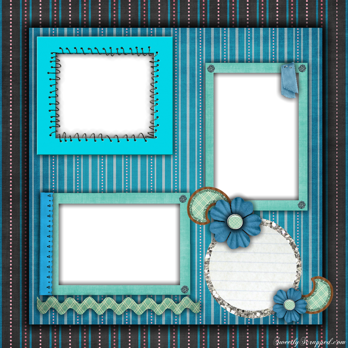 Scrapbook Page Free Printable Scrapbook Templates