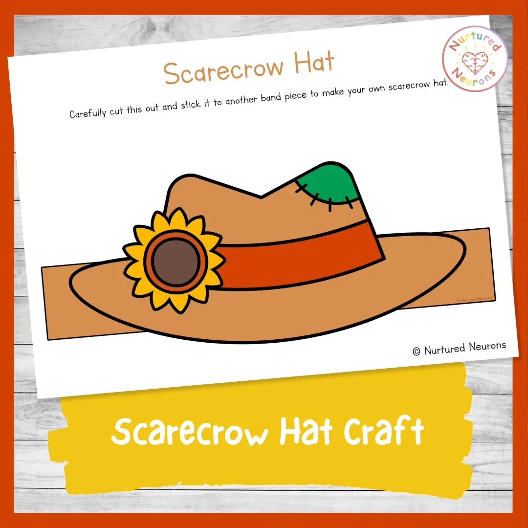 Scarecrow Hat Template Printable Scarecrow Hat Template Printable