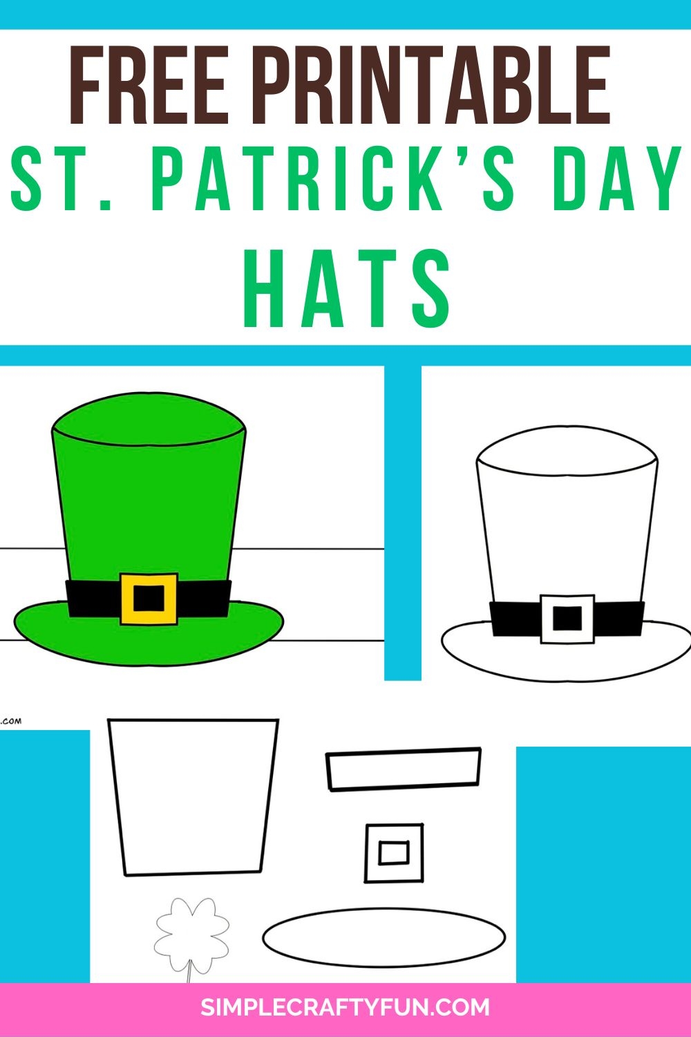 Leprechaun Hat Printable Template