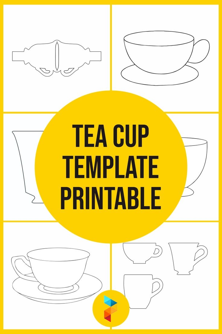 Tea Cup Template Free 10 Free PDF Printables Printablee Tea Cup Template Free 10 Free PDF Printables Printablee