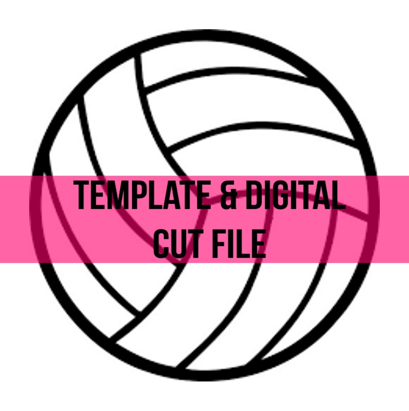 Volleyball Template Printable Free Volleyball Template Printable Free