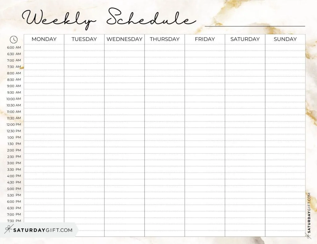 Weekly Planner Printable 39 Cute Free Weekly Calendar Templates Weekly Planner Printable 39 Cute Free Weekly Calendar Templates