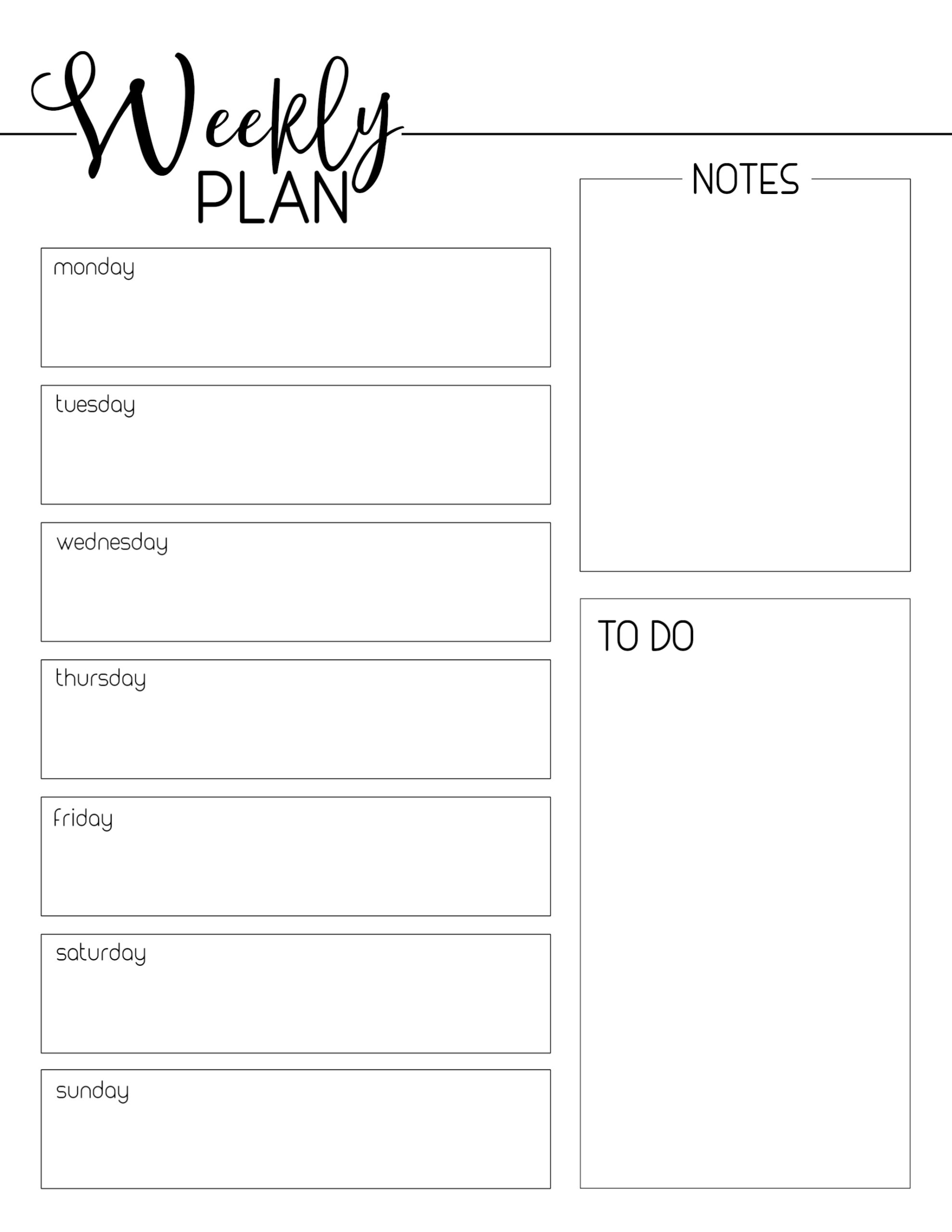 Template Free Printables Template Free Printables