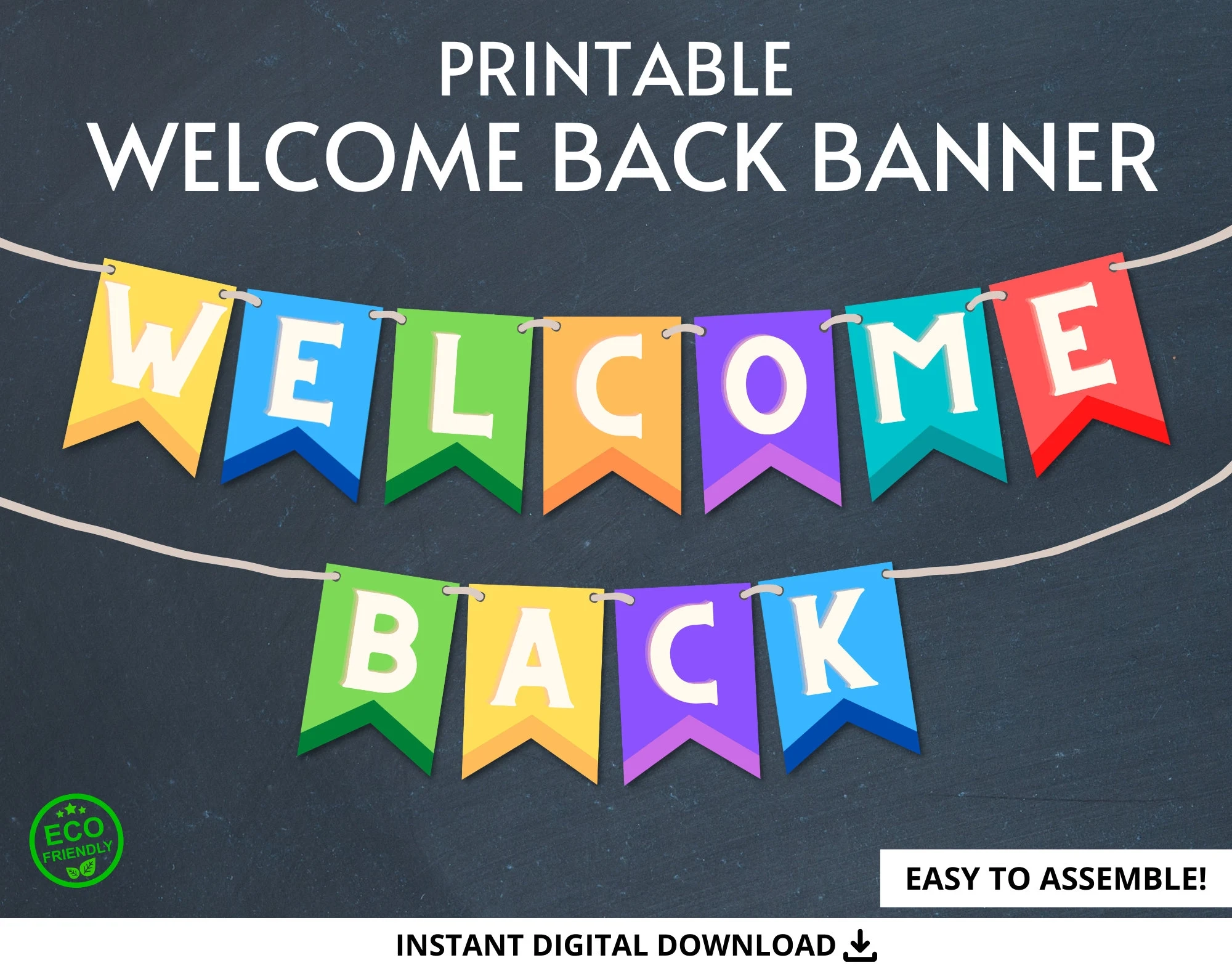 Welcome Back Banner Printable Welcome Back Banner Printable