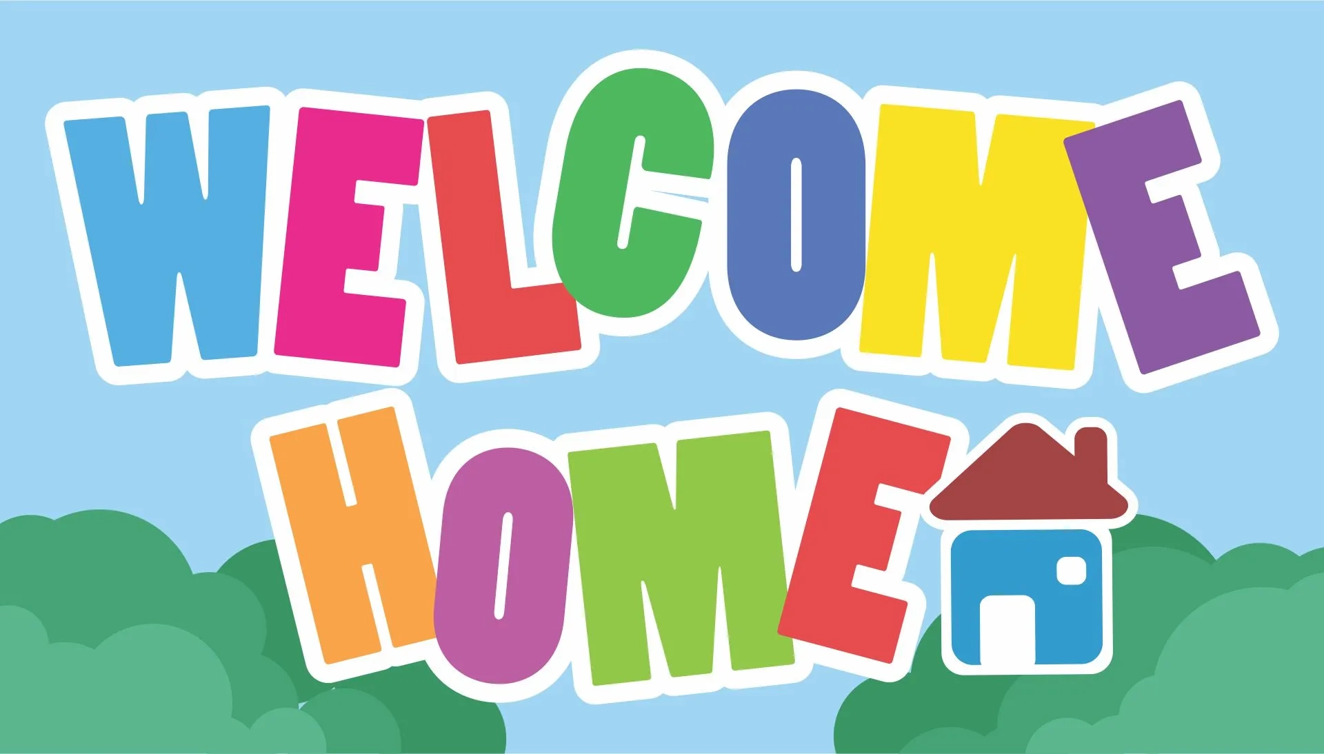 Welcome Home Printable Printable Party Favors