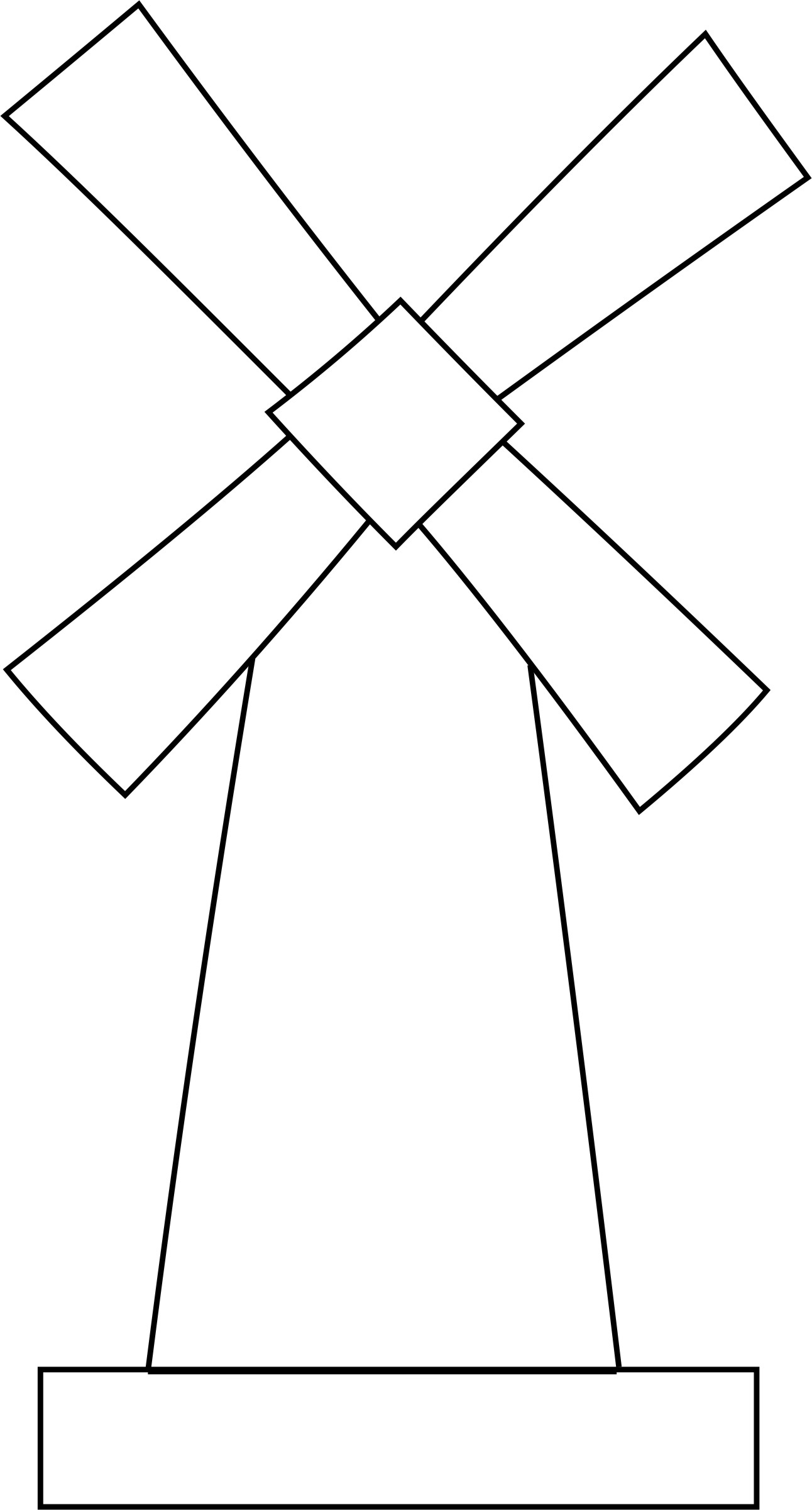 Windmill Template Free Printable Windmill Template Free Printable