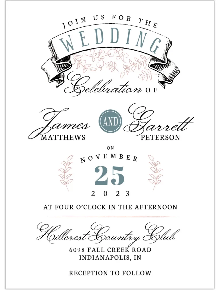 Free Wedding Invitation Printable Templates Free Wedding Invitation Printable Templates