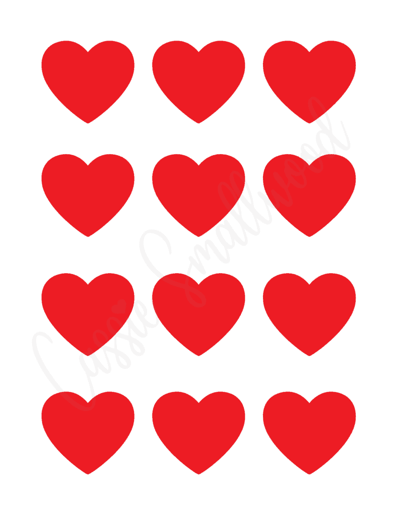 25 FREE Printable Heart Templates Small To Large Sizes Cassie 25 FREE Printable Heart Templates Small To Large Sizes Cassie