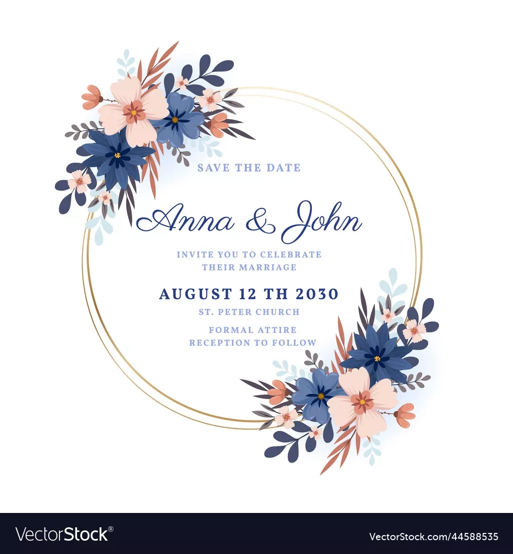 Printable Downloadable Wedding Invitation Templates