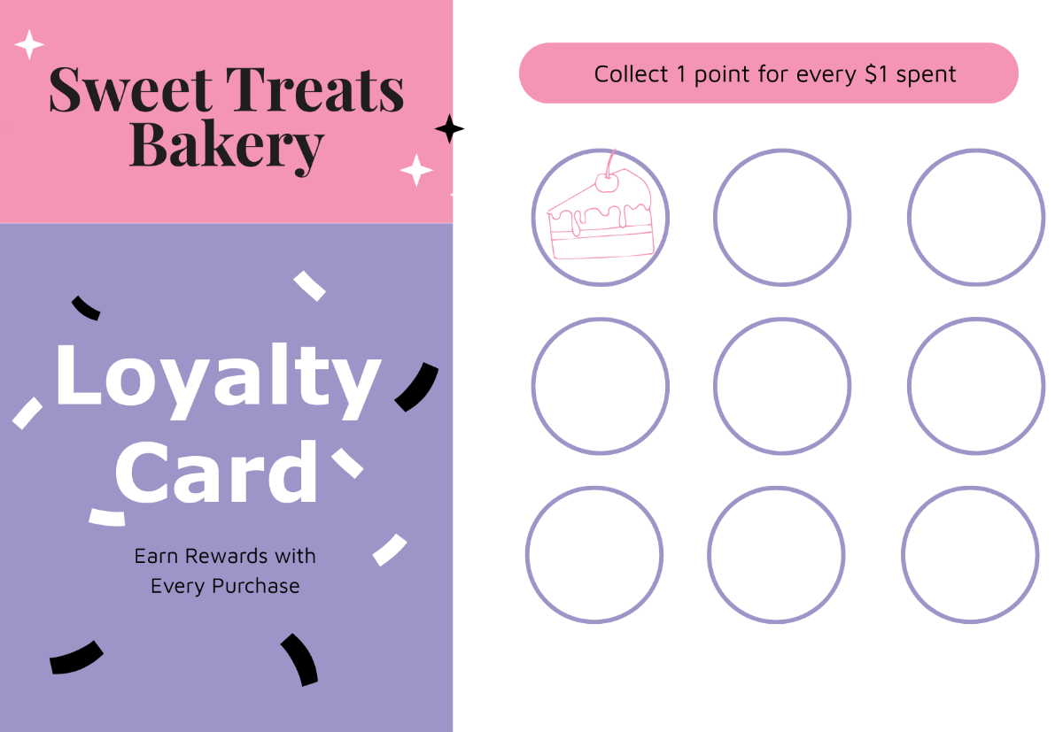 Free Loyalty Card Templates Editable And Printable