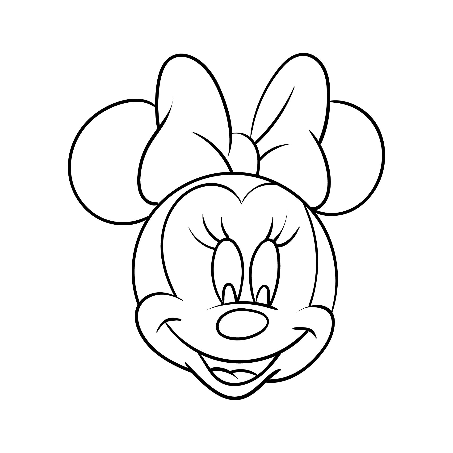 Free Printable Minnie Mouse Face Template Free Printable Minnie Mouse Face Template
