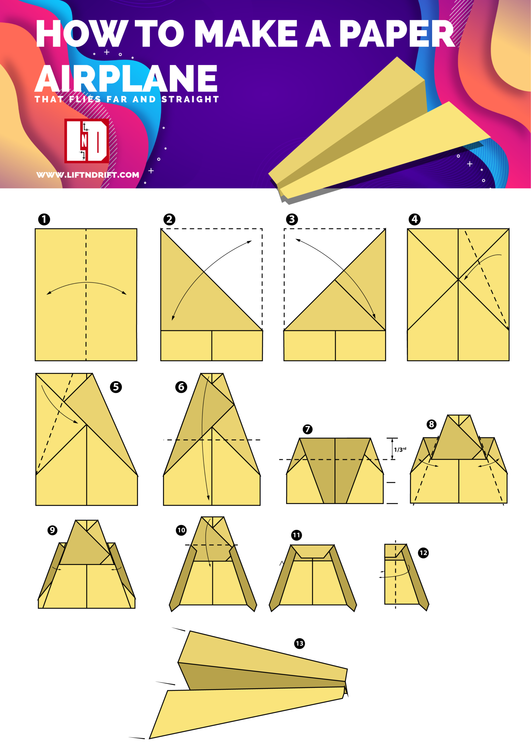 Paper Airplanes Templates Free Printables
