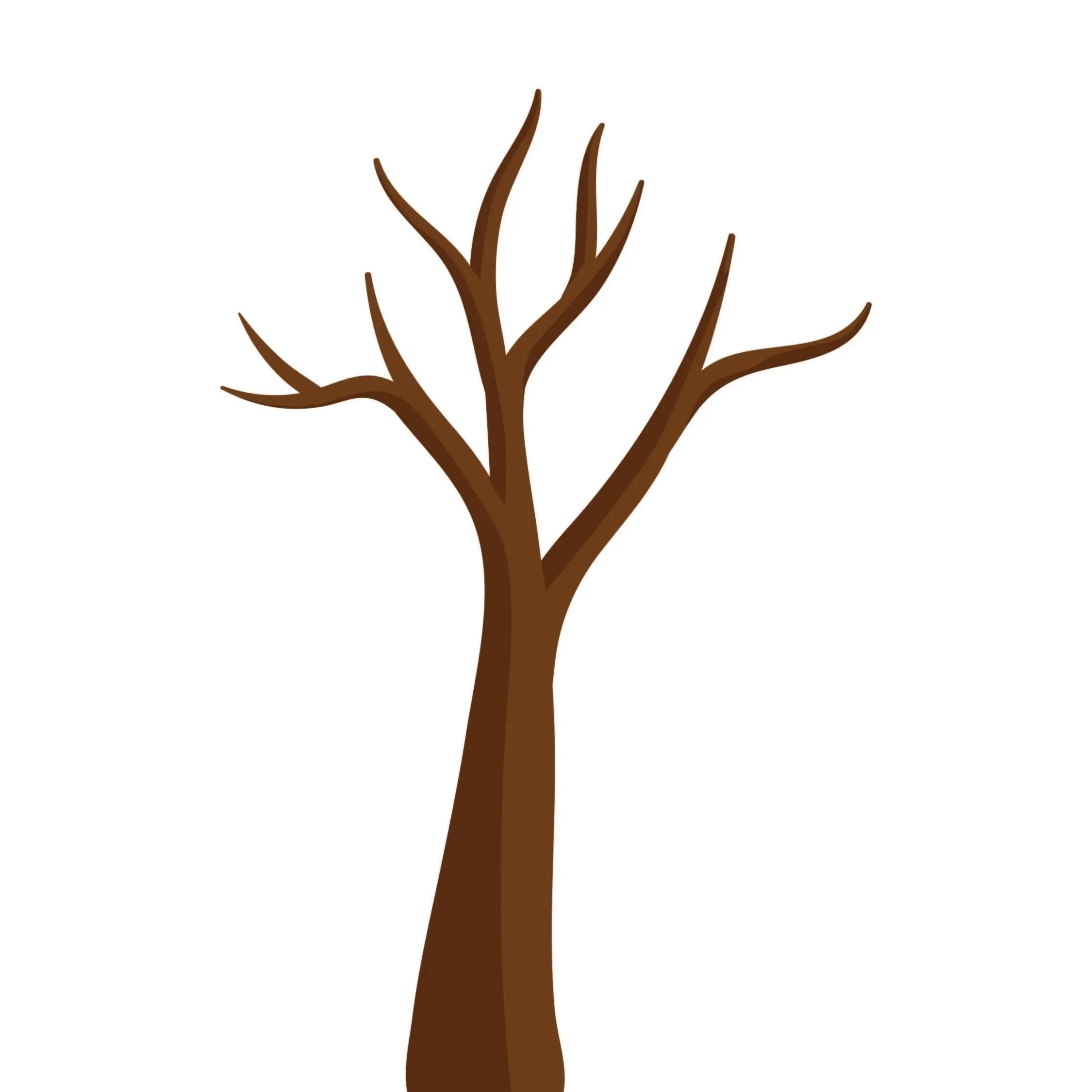 Tree Trunk Template Free Printable
