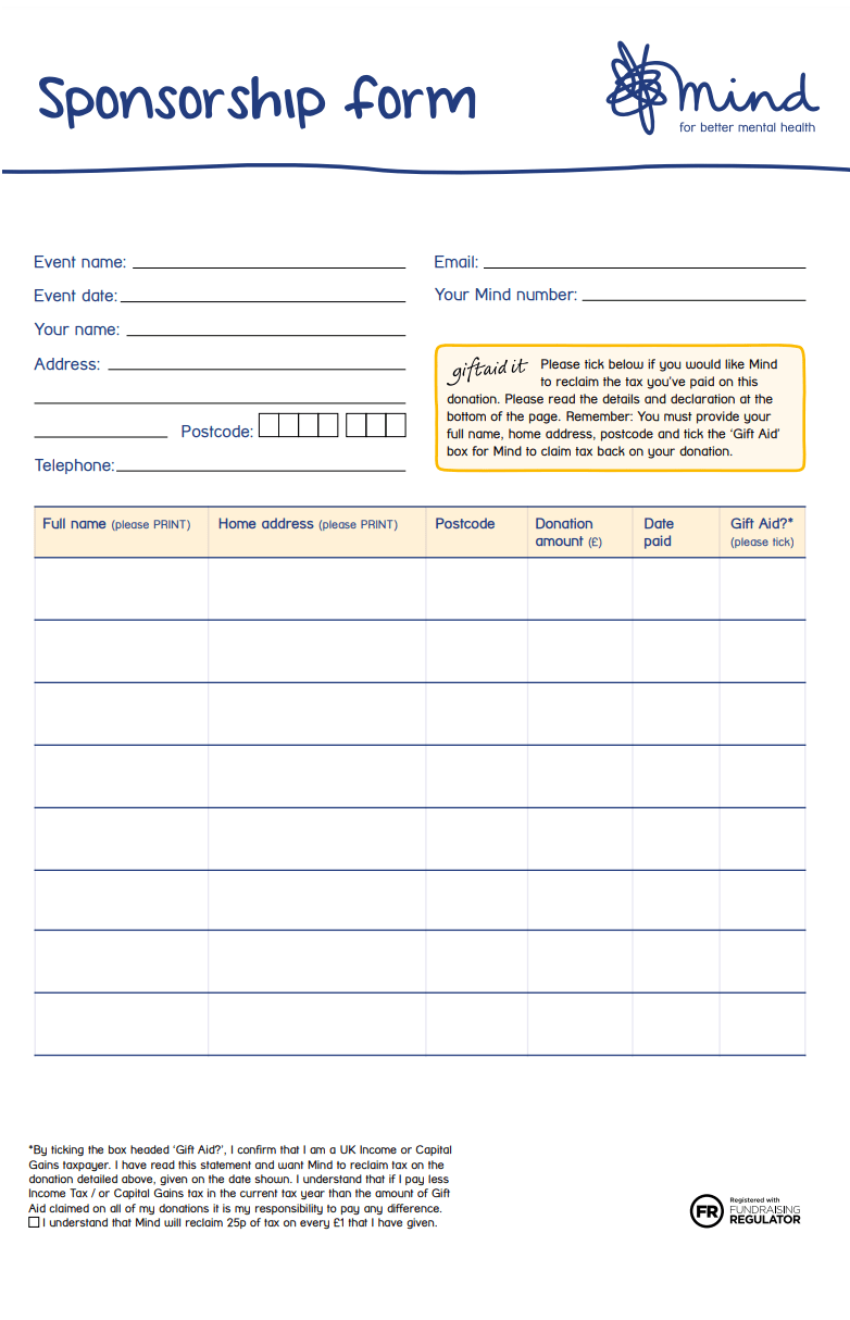 Sponsorship Form Template Free Word Templates Sponsorship Form Template Free Word Templates
