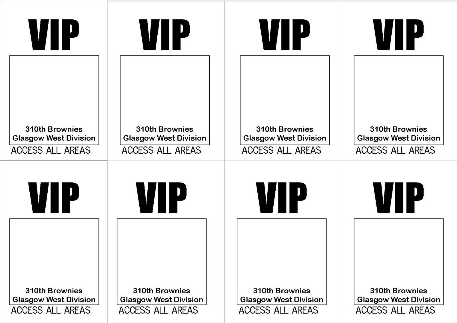 Printable Vip Pass Template Free Printable Vip Pass Template Free